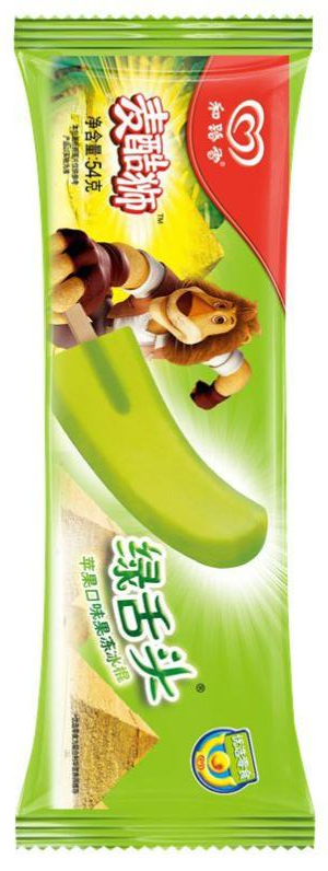 苹果口味果冻冰棍