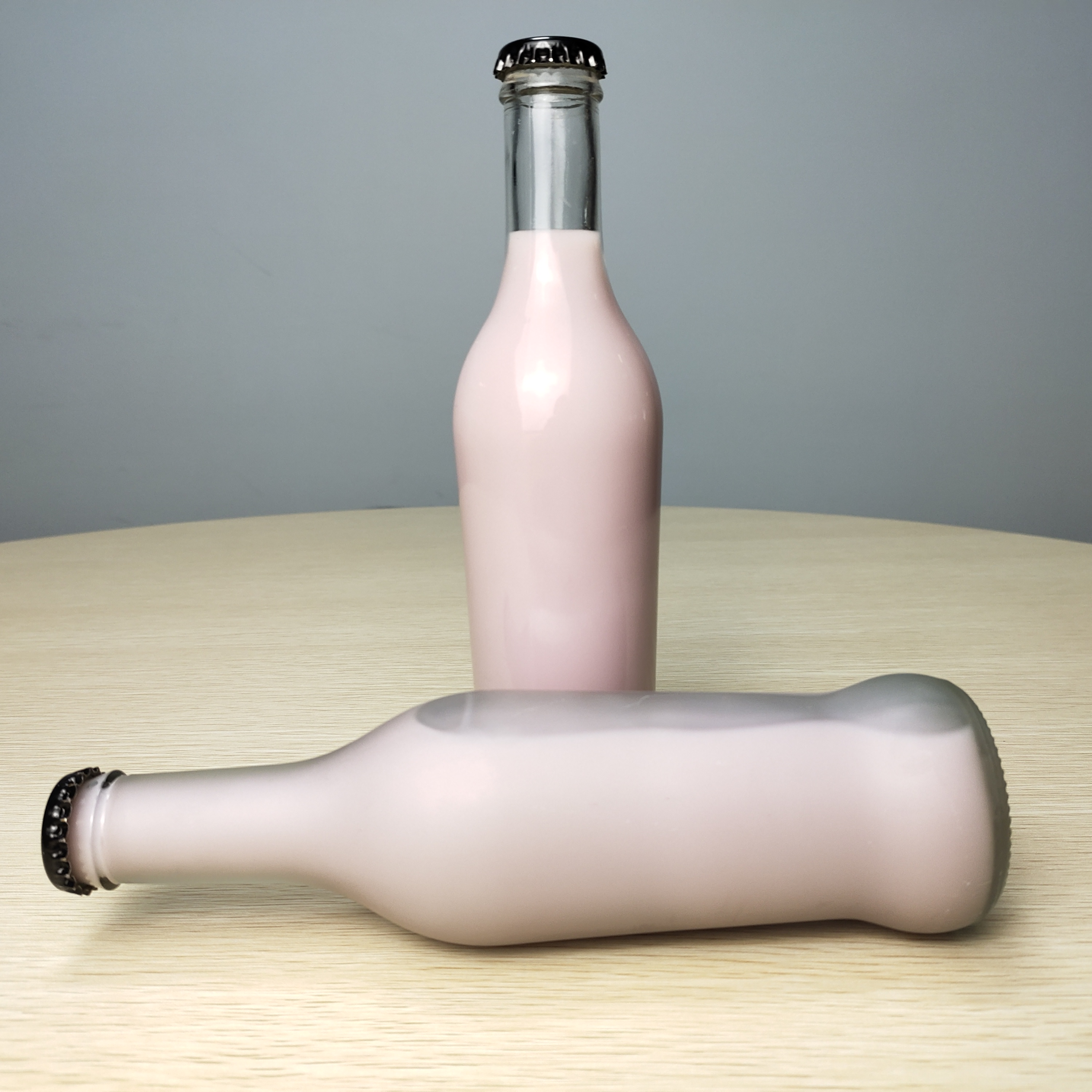 玫瑰豆乳乳酸菌饮料